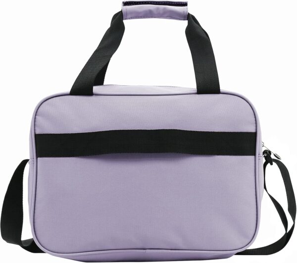 Travelers Club Midtown Hardside Luggage Travel, Lilac, 4-Piece Set - Image 8