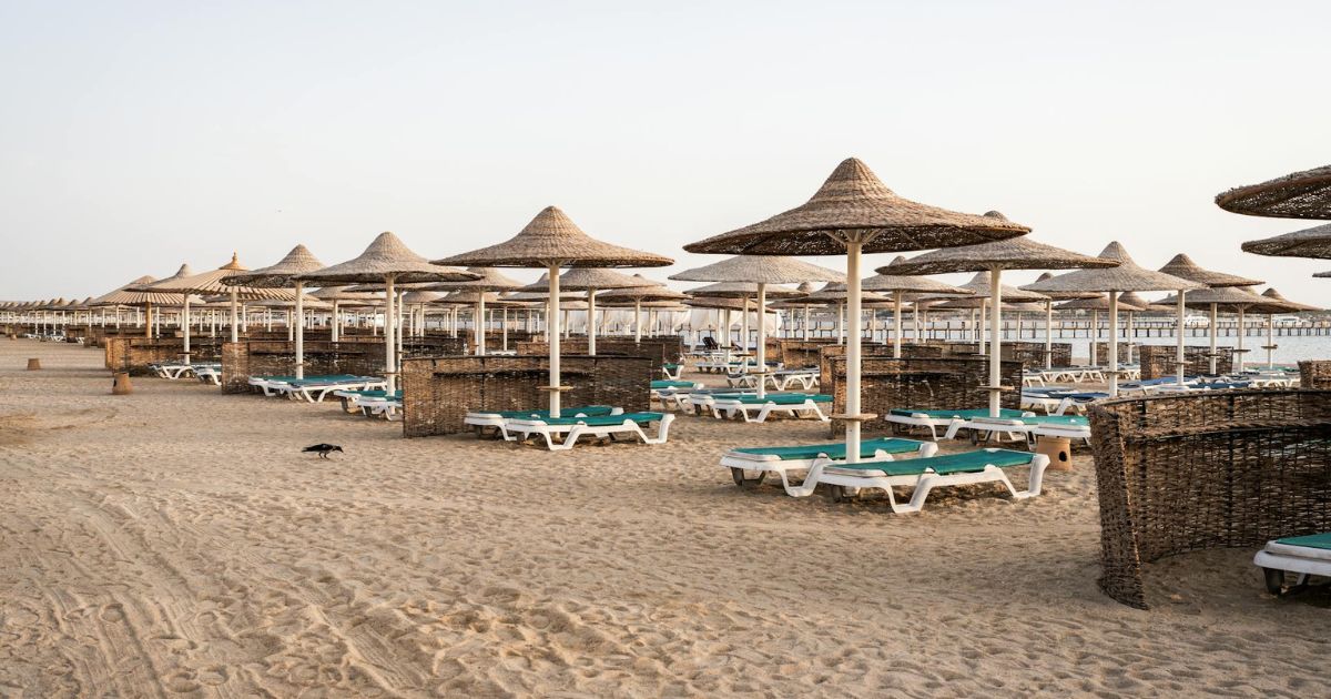 Red Sea coastline in Hurghada featured in day trips from Hurghada travel guide