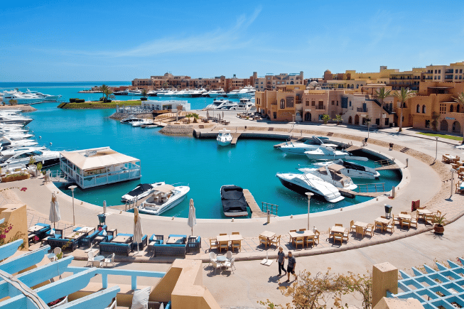 El Gouna sea trip from Hurghada